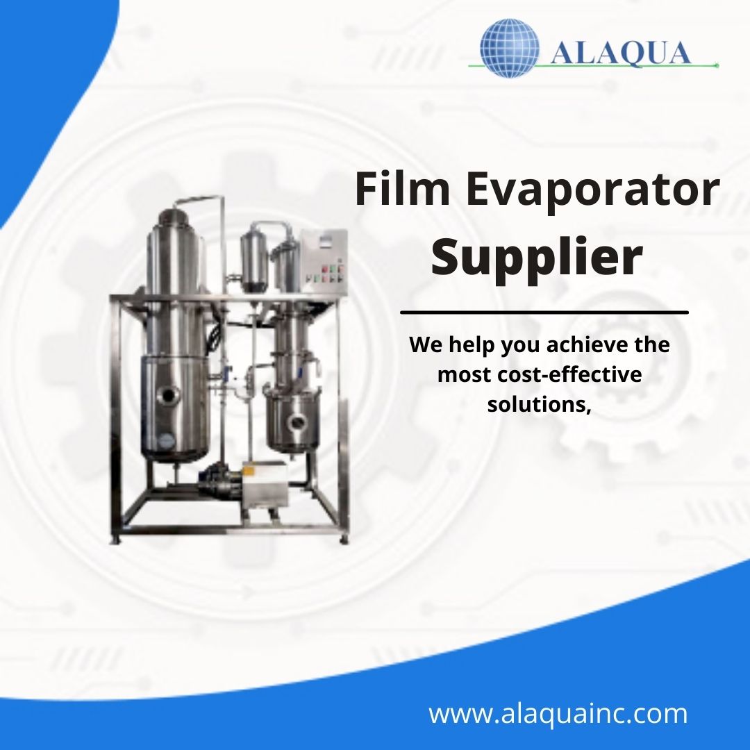 Alaquainc1's tweet photo. Film evaporators are mechanical devices that are used to extract high-purity compounds from heat-sensitive materials. 
Visit https://t.co/RLpWHoIkFr  for more information
#evaporators #evaporatorssuck #evaporatorsensor #evaporatorsanden #evaporatorsystem #evaporatorspecialist https://t.co/PqQd97KX6P