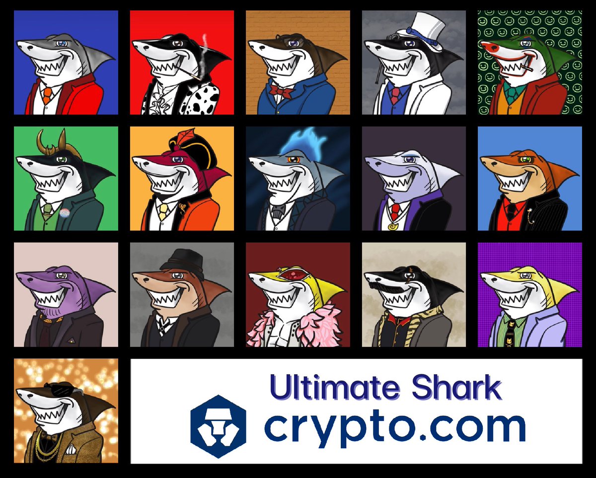 Nodzee_NFT's tweet photo. ✨New Drop✨
🌟Ultimate Shark 🦈 💎🌟

avaliable on Cryptodotcom
Cleck it here 👇🔽

https://t.co/KxbPObbpjd

#NFT #nftcollectors #NFTartists #ThaiNFT #NFTs #CRO #Cryptodocom
#NFTCommunity #NFTThaicommunity #NFTs #NFTartist #NFTcollectibles #NFTdrops #NFTTHAILAND https://t.co/7O9QjvkvSI