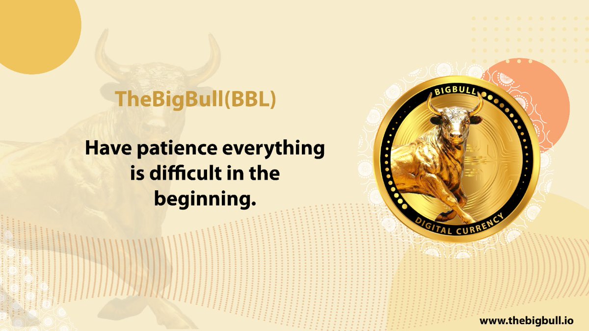 BigBullBBL's tweet photo. #thebigbull #bbl #bitcoin #crypto #ICO #elonmusk #Bsc100x_gems #Pancakeswap https://t.co/TfeQ9S6LhM