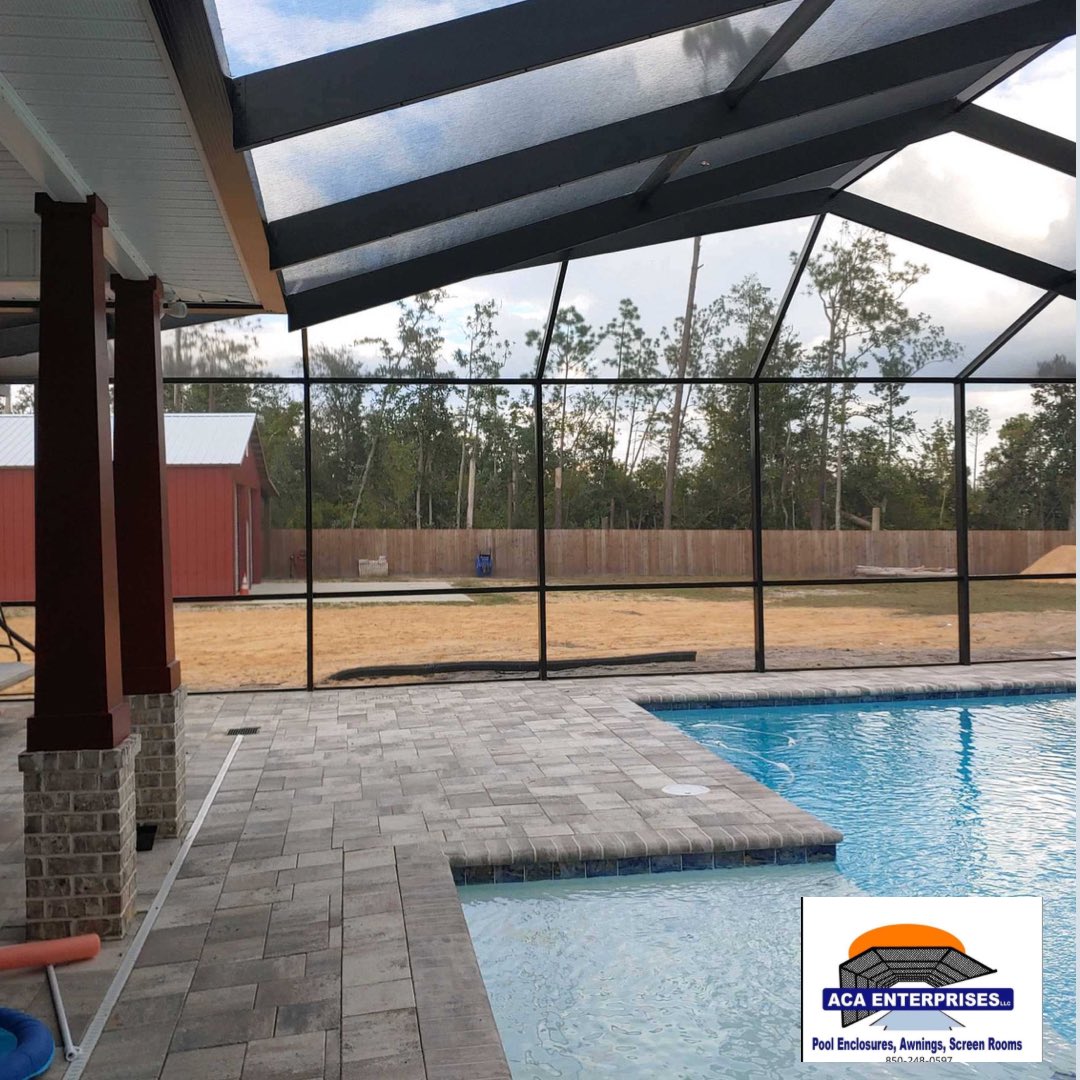 AcaRooms's tweet photo. Is it time to get a new screen enclosure or to add one on to your home? Give us a call for a free quote! 850-248-0597
-
#screenenclosures #screenrooms #panamacity #panamacitybeach #30a #destin #screenrepair https://t.co/hYbg3TvZYT