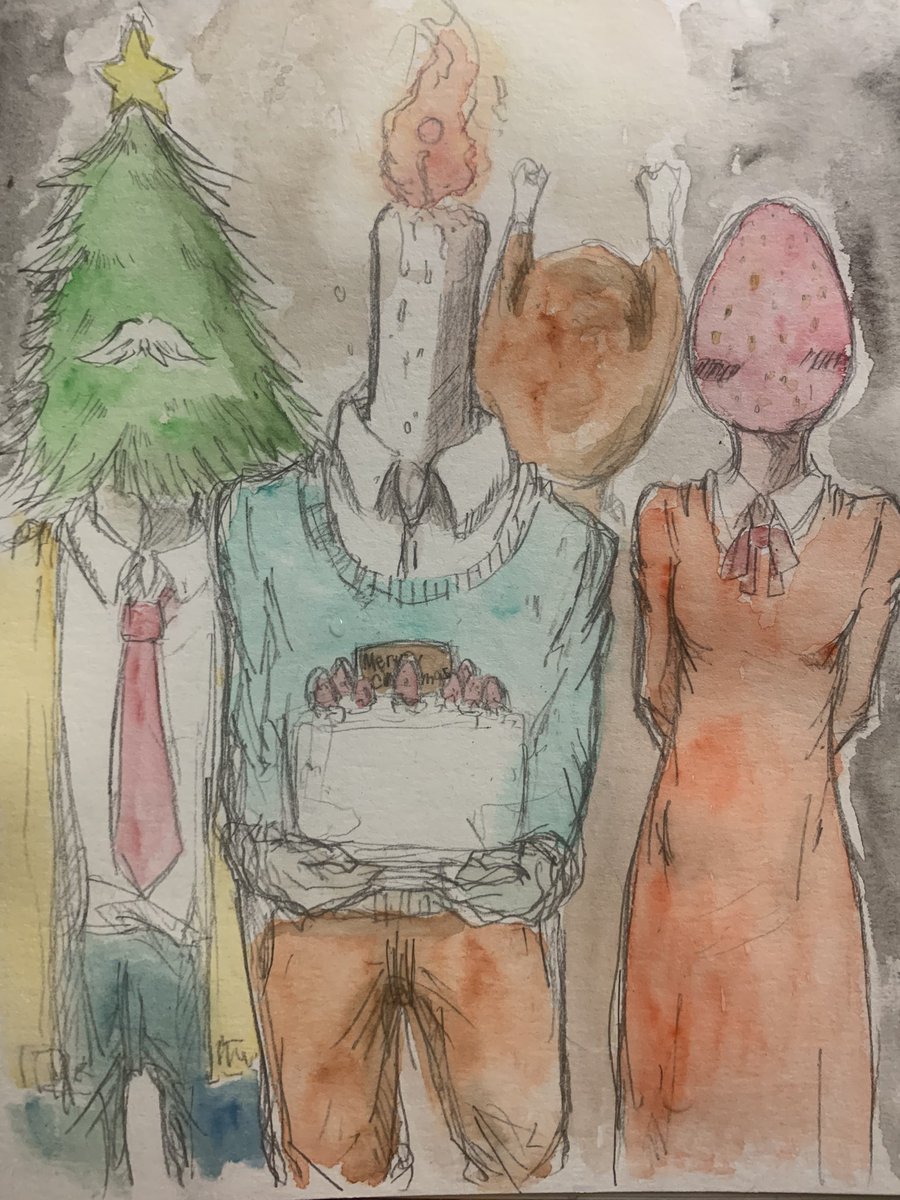 #MerryChristmas2021 #冬の創作クラスターフォロー祭り #絵描きさんと繋がりたい 
MerryXmas family