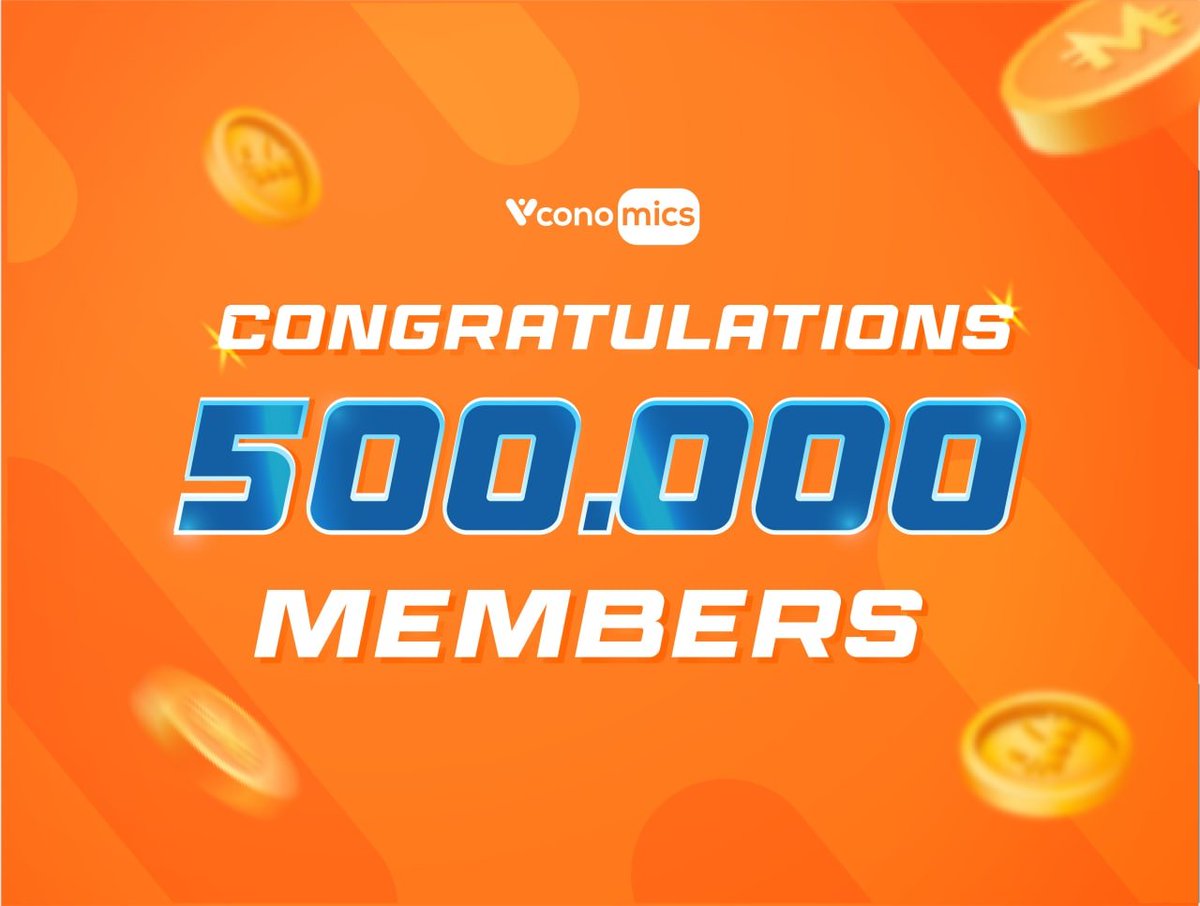 Vconomicsio's tweet photo. 🎉🎉Congratulations! #Vconomics Community reached 500,000 members!

📣Vconomics will be listed on #DEX @PancakeSwap on 10 Jan 2022. In Jan 2022, the features will be launched:
+ Vuniverse - Spirit Universe 
+ Vpool - Saving &amp; #Staking Vpool

➡️Explore: https://t.co/62gUU43RRL https://t.co/o6XcPz8AmM