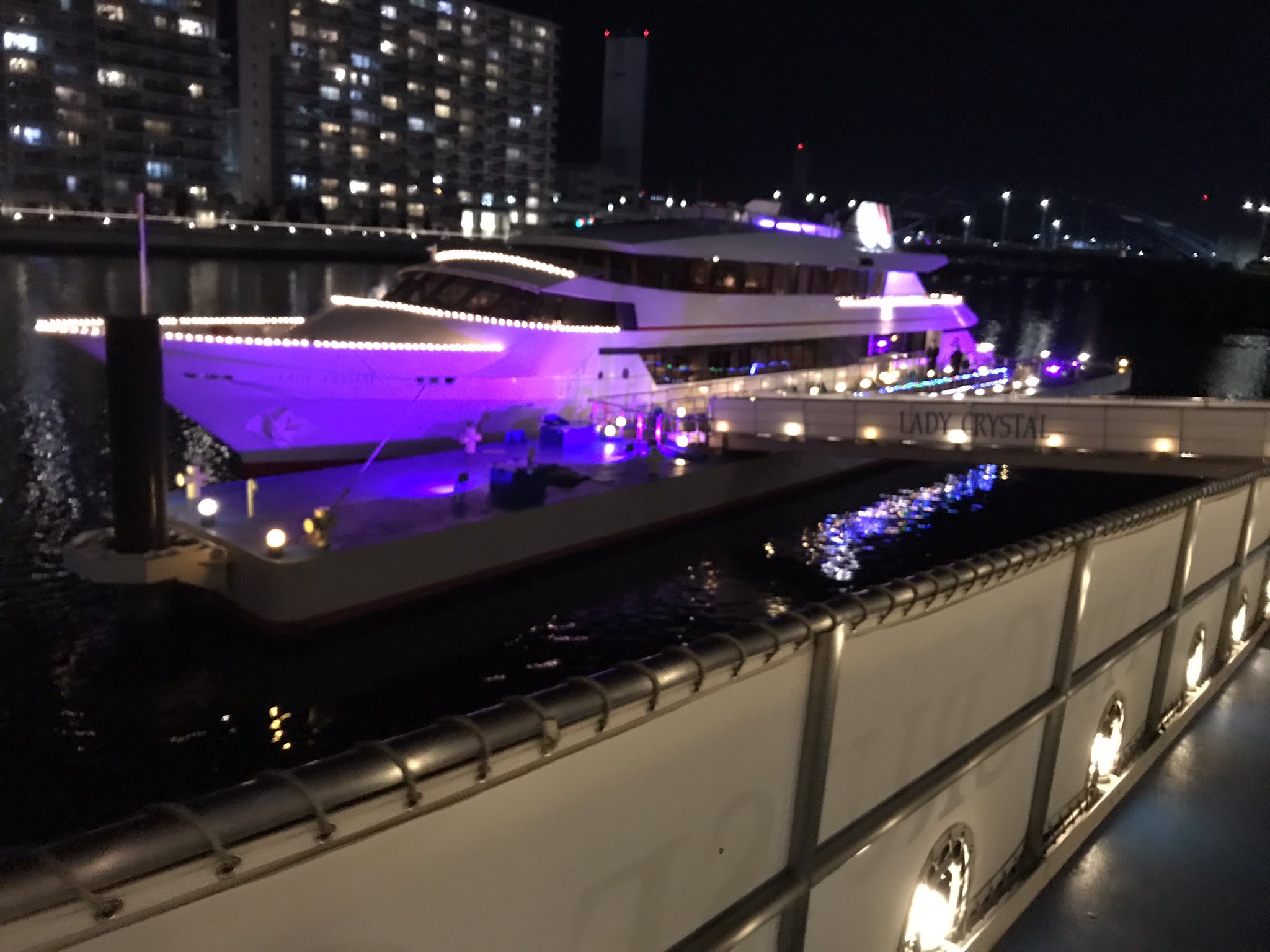 Eau Y Hiroi Auf Twitter 妻の誕生日だったので人生で初めてディナークルーズに行きました T Co 5gpiqtxla6 Twitter