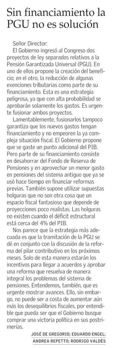 r_guerrerof's tweet photo. No es correcto que el gobierno herede una mochila de gasto sin financiar a próxima administración. Se deben eliminar exenciones y buscar mecanismos para que quienes tienen más sean los que paguen este  beneficio, asegurando la responsabilidad fiscal https://t.co/afQqROw37x