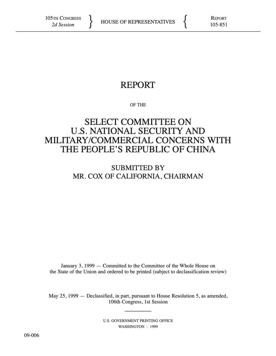 2020Gladiator's tweet photo. According to The COX Report, assumed #CCP would be the next target of U.S. after the Dissolution of the Soviet Union. Then 911 happened. In the same year, #China under CCP Regime became a member of #WTO and it gained 20yrs to extend its existence in China&amp;expand its global reach. https://t.co/LkEEWXm1jy