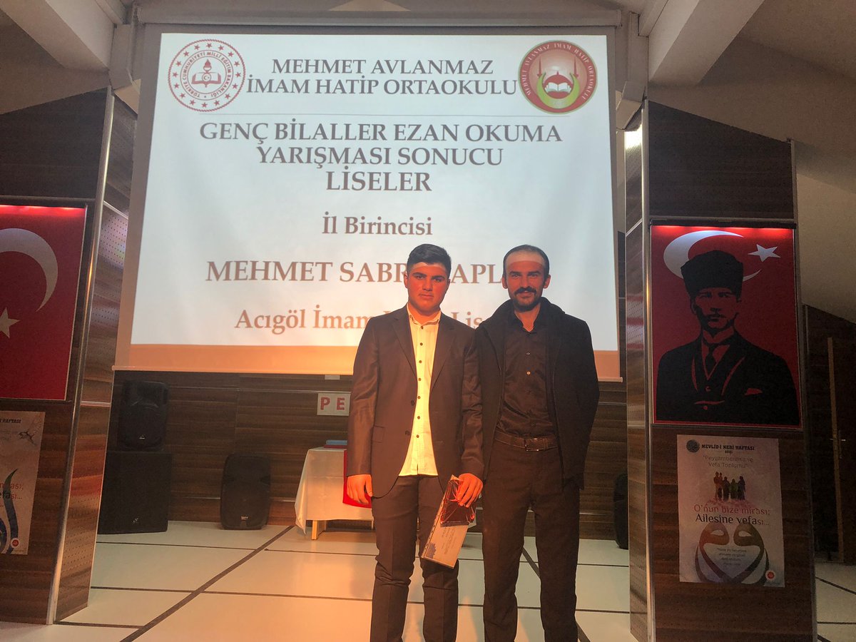 GolImam's tweet photo. Başarıyı gördükçe azimleniyoruz... Ne güzel heyecanlar ne güzel umutlar veriyor gençlerimiz... Ne güzel sesti. Maşallah 👏 @ACIGOLMEM @nevsehirmem @MemetPolat0247 https://t.co/tXyuuIoEZj