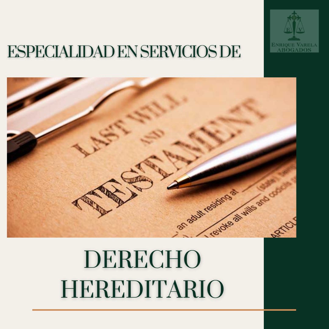 🔎El derecho hereditario de sucesión, puede considerarse como aquella parte del derecho privado constituida por el conjunto de normas que regulan el destino que ha de darse a las relaciones jurídicas de una persona cuando muere.

☎️Consulta tu caso: 955 394 627