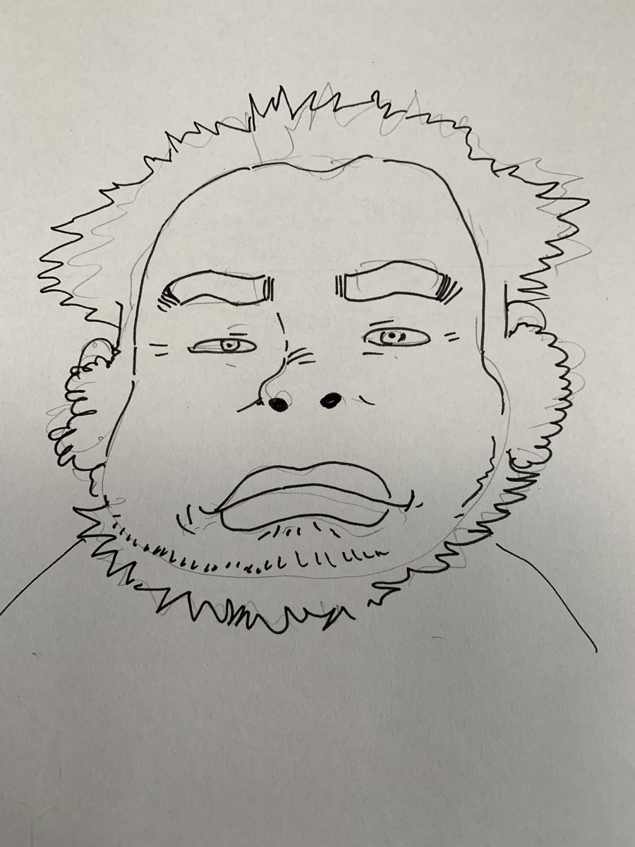 俺、自画像描くの自信あるんだ。
#磯本工房 
