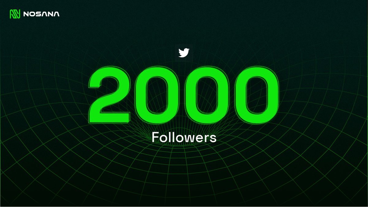 nosana_ai's tweet image. 👀+2000 followers and counting 👀
🦾 Thanks for the support 🦾
#CICD #Pipelines #Crowdcomputing #Solana $NOS
#Decentralized #Devs #devops