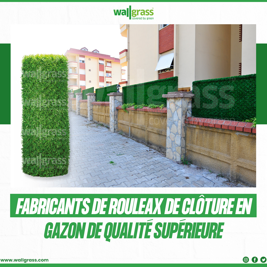 WallGrassGlobal's tweet photo. FABRICANTS DE ROULEAX DE CLÔTURE EN GAZON DE QUALITÉ SUPÉRIEURE https://t.co/yw5WC4u9NH

#grassfence #fence #gardenfence #grass #grasswall #wallgrass #artificialgrass #turffence #turf #turfwall #artificialturf #garden #greenfence #green #fender #strat #life #lifehacks #lifestyle https://t.co/ZpWLDBQWub