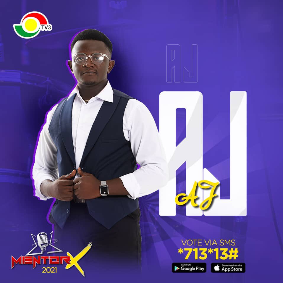 tv3_ghana's tweet photo. Congratulations @AJ_mentorx for making it to the finals🎊 For the past weeks, you’ve been thrilled, captivated, and moved to your feet by his amazing performances and this is the final lap. 

Vote for AJ to win the competition by dialing *713*13# or download the TV3 Reality App. https://t.co/PxtouMcy9a
