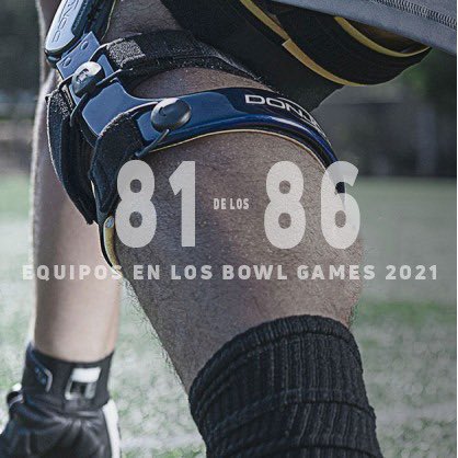 Esta temporada 81 de los 86 equipos participantes en el campeonato de Fútbol Americano vestirán protecciones DonJoy®️. 💪

#DJO #PoweringMotion #TrustDonJoy #ortopedia