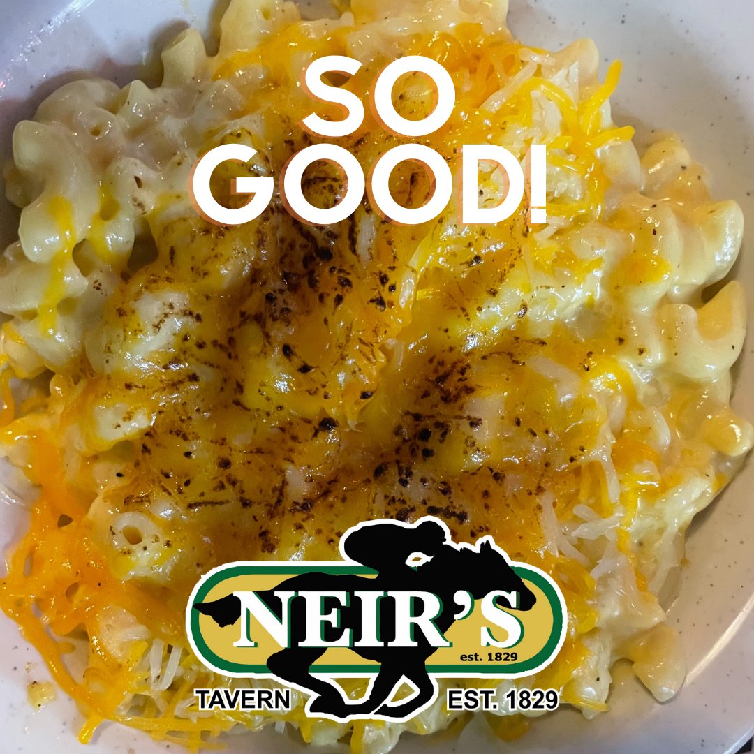 Neirstavern's tweet photo. Real Comfort Food...REALLY Good! #NeirsForYears #Neirs200 #Mac-n-Cheese #GetComfortable #DigIn #Yummy https://t.co/JI1RzwIjZD