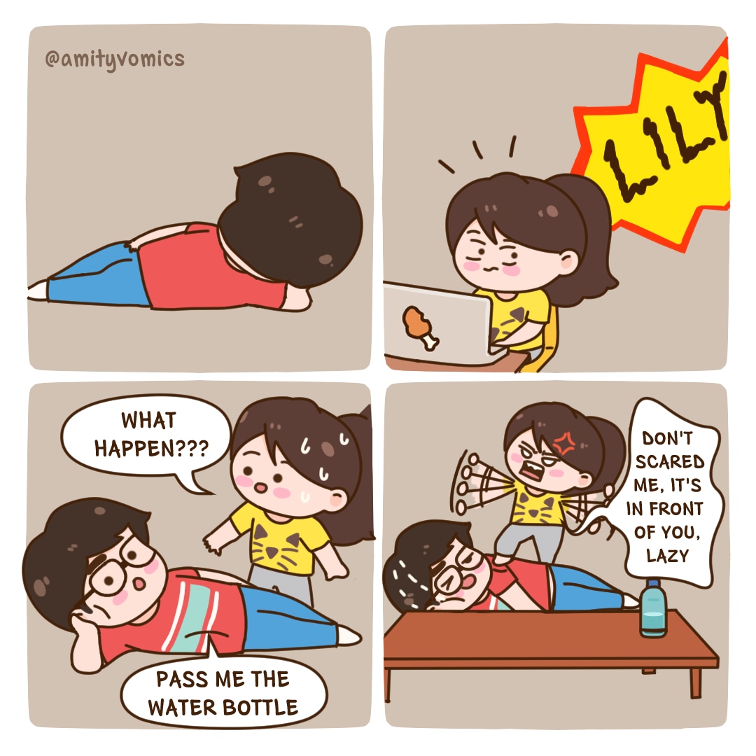 amitycomics's tweet photo. Are you lazy too?
.
#couplecomic #couplecomics #couple #couplegoals #comic #lovequotes #love #comics #webcomic #relationshipgoals #comicpage #dailycomic #instacomic #artistsoninstagram #couplelove #cute #doodle #comicart #bae #comicsofinstagram #leolily1111
#comicpage https://t.co/Tv3JFyqX6h