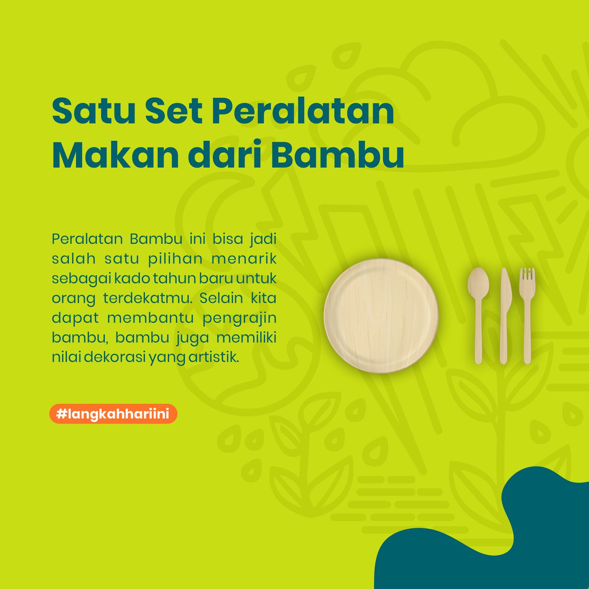 ngertiiklim's tweet photo. Mau merayakan tahun baru dengan bertukar kado sama teman/keluarga? Produk-produk ini bisa jadi pilihan menarik untuk isi kadomu, sekaligus ngajak orang-orang terdekatmu supaya makin semangat jalanin aksi #langkahhariini.

#ngertiiklim
#langkahhariini
#idekado
#ramahlingkungan https://t.co/aIYFH0bZAf