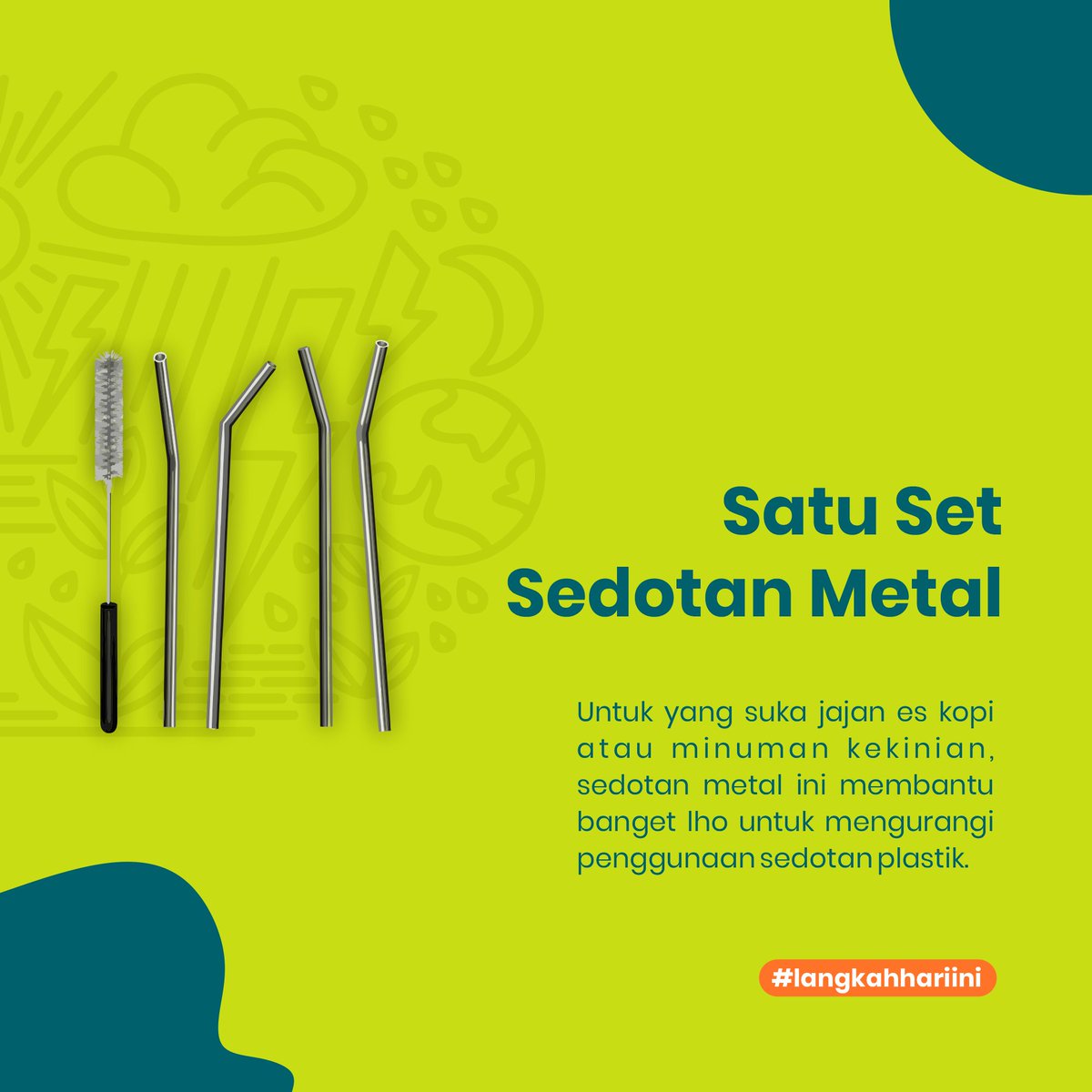 ngertiiklim's tweet photo. Mau merayakan tahun baru dengan bertukar kado sama teman/keluarga? Produk-produk ini bisa jadi pilihan menarik untuk isi kadomu, sekaligus ngajak orang-orang terdekatmu supaya makin semangat jalanin aksi #langkahhariini.

#ngertiiklim
#langkahhariini
#idekado
#ramahlingkungan https://t.co/aIYFH0bZAf