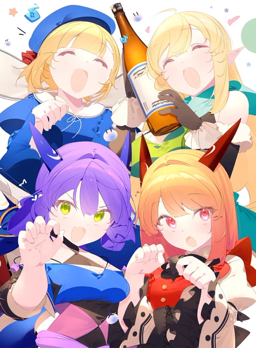 #2021年自分が選ぶ今年の4枚 
イラストレーターを目指してからの夢だったアニメ化をすることが出来てとても嬉しい年でした、来年も頑張ります～ 