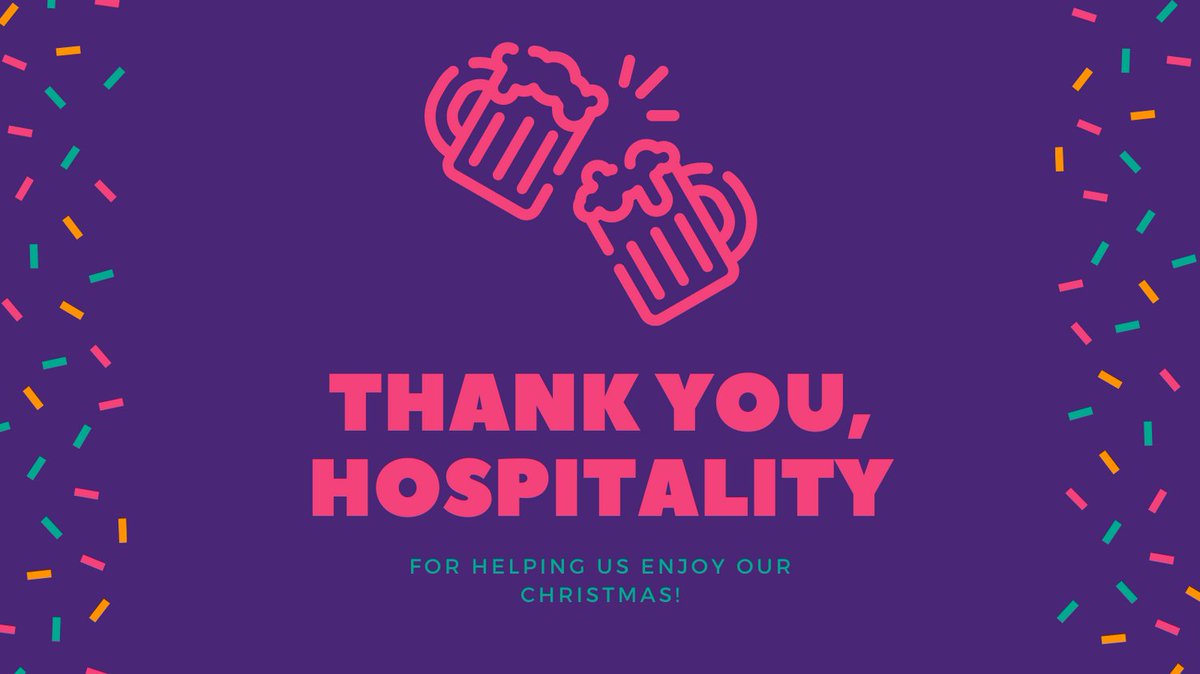 cpllearning's tweet image. We wanted to take a moment to thank all the chefs, wait staff, bar tenders, baristas and everyone who works in hospitality for working so hard over Christmas and New Year! We appreciate you! #hospitality #christmas