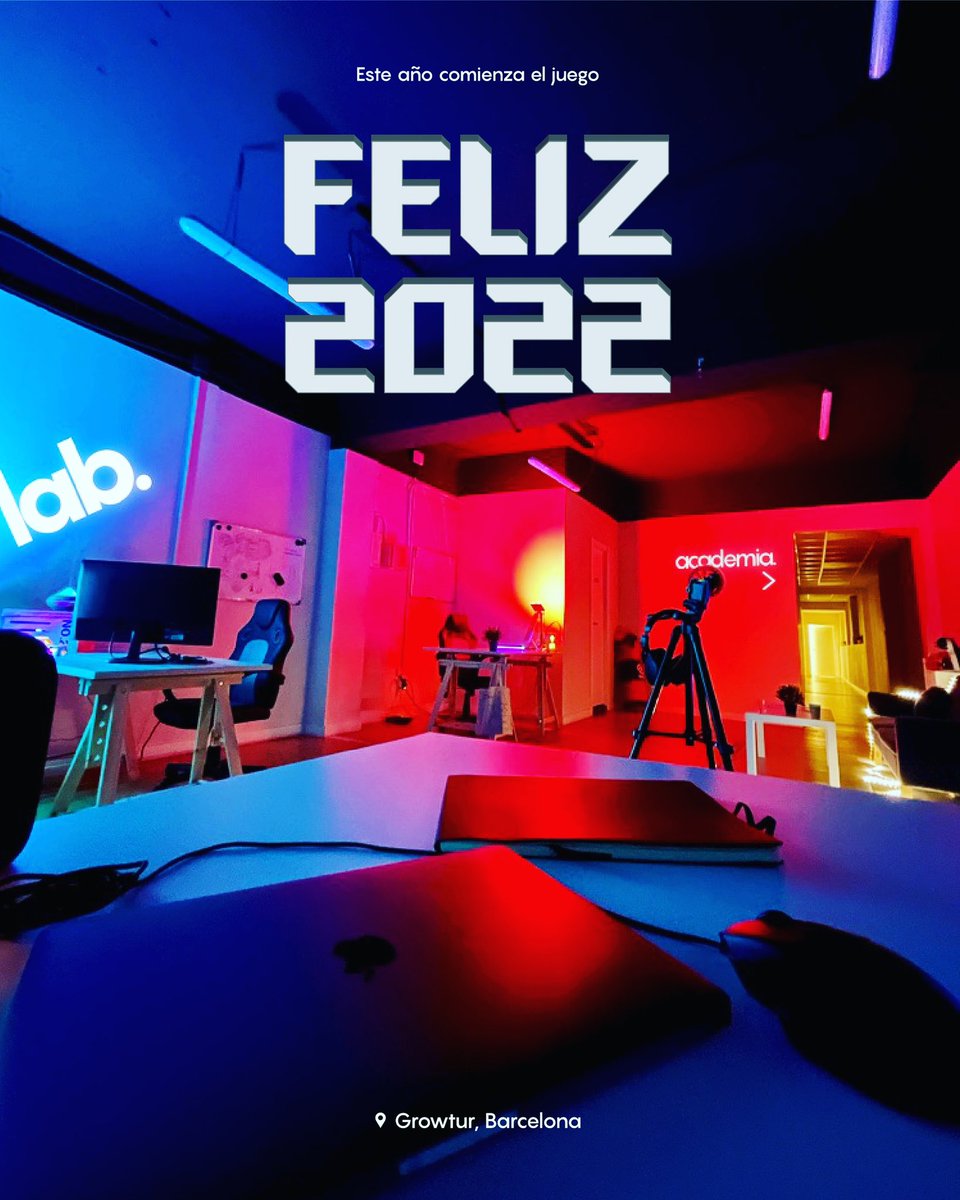 Este 2022 será un punto de inflexión en nuestro futuro. 

Estamos más reforzados, convencidos y dispuestos a ganar junto a ti, todas las partidas. 

👾Ready?