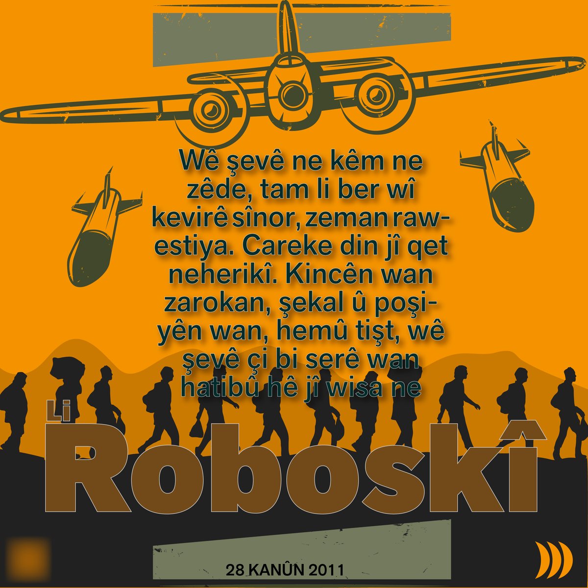 arahmangok's tweet image. Roboskî...
#Roboski10YilOldu 
#Roboski10SalDerbasBu 
youtu.be/zUlucDPekhs