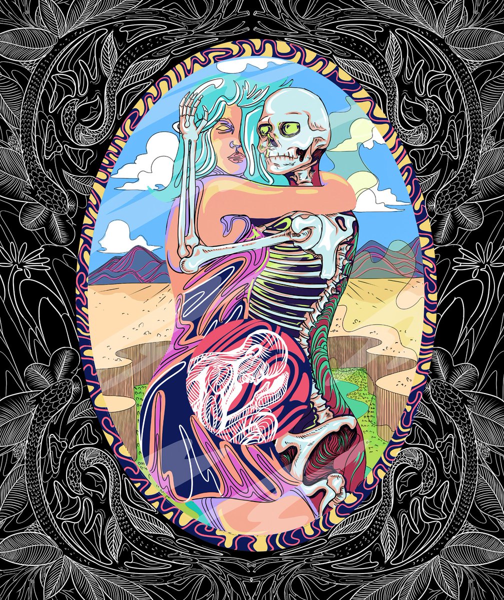 ipuuuun's tweet photo. it's time!! #Metaverse 

Limited DROP!⌛️🔥
on @hicetnunc2000 
"True Love"
only 6 eds
1,6 xtz
https://t.co/R8GsoXb7qb
https://t.co/hBO0oYtx35

Thank you! Hope u like it 🙌
#NFT #NFTs #NFTartist #nftcommunity #nftcollectors #nftart #HEN600k #artnouveau #tezosnft https://t.co/sq11WqczUr