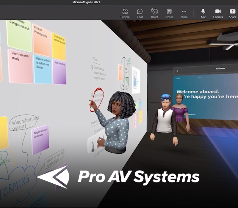 proavsi's tweet photo. Microsoft is seeking to recover some of the lost personal connection of face-to-face meetings with Mesh for Microsoft Teams expected to roll out in 2022 - READ MORE - https://t.co/tJgquuz5ly https://t.co/g89VVFQmuR