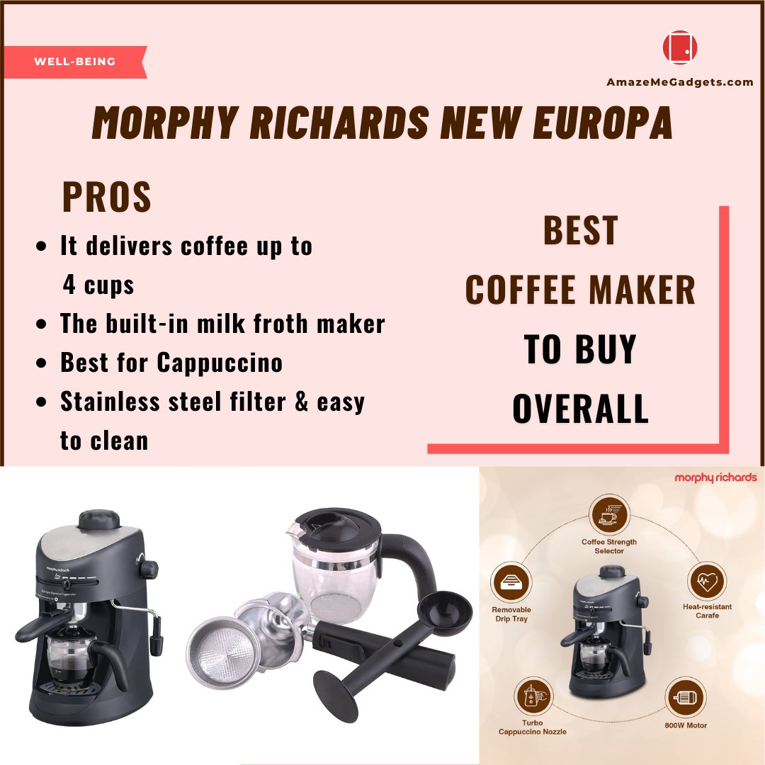 AmazeMeGadgets's tweet photo. Words cannot espresso how much you mean to me. All that I need is a fresh Coffee!!

Here are some of the 'Best Coffee Makers' for a perfect morning sip!!

https://t.co/DONibEuL7N

#coffeemaker #coffee #coffeetime #coffeeholic #coffeeshop #espresso #coffeelovers #coffeevibes https://t.co/7I2tsqOXsB