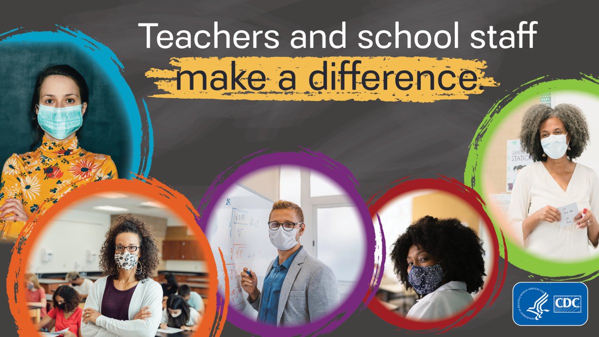 CDC_DASH's tweet photo. We can help students thrive mentally, physically, and academically when we provide them with a safe and supportive school environment and help them feel connected to school.  https://t.co/Ripvid5TGo https://t.co/LqBaMacfDR