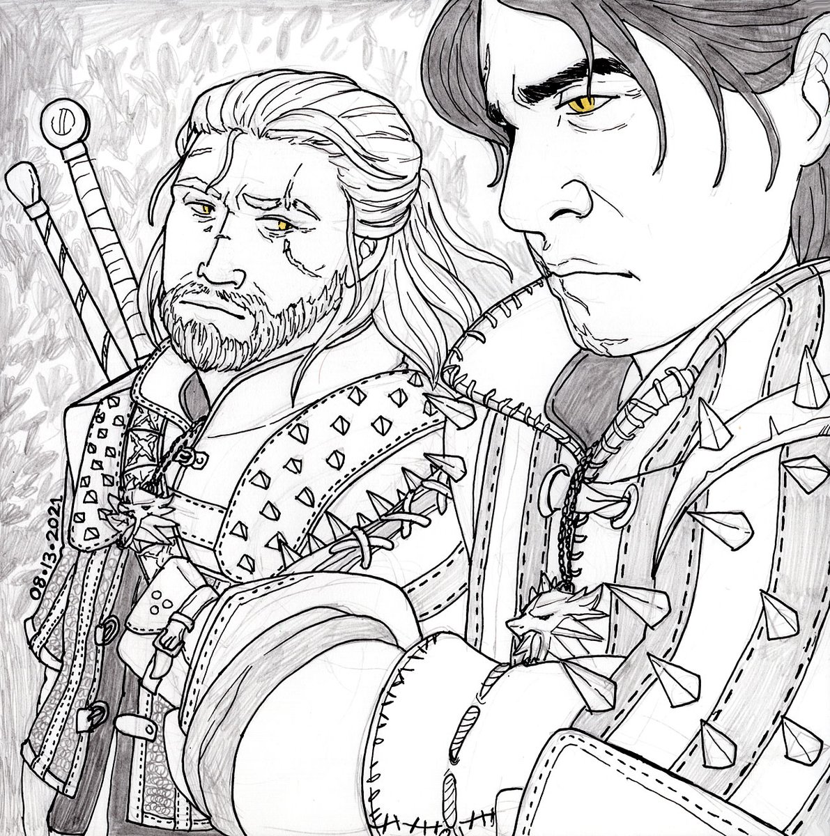 midzilla's tweet photo. 4 favourite arts of 2021
it was hard to choose but my dudes, I think I like these two a bit https://t.co/XpSOUWSOg2