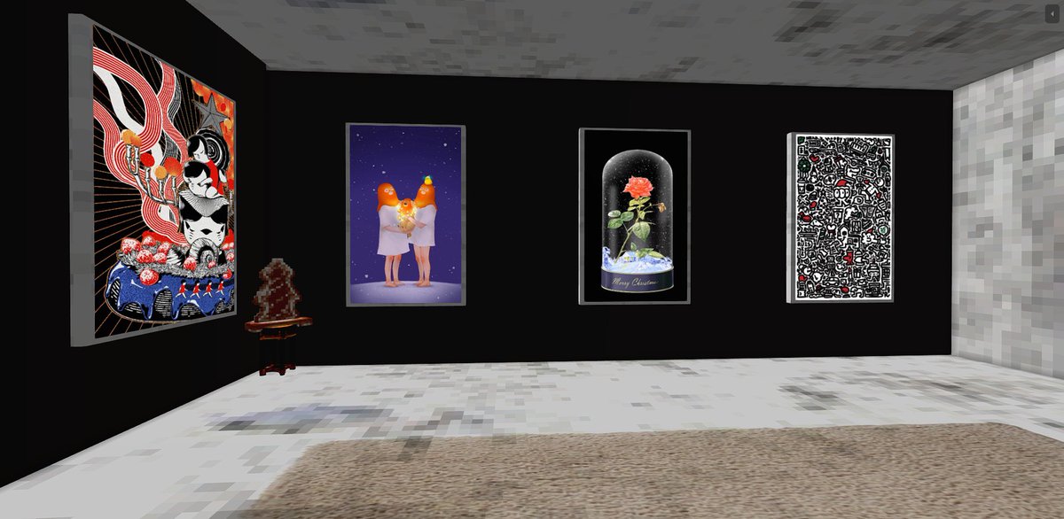 It was a happy experience for being part of the Maison de noel exhibition!! Thank you to all Korean NFT artists! <a href="/SuzyQ53936155/">SuzyQ</a> <a href="/yerin_vibes/">YERIN (yerinvibes.eth)</a> <a href="/RuisLuiz_32/">𝕽𝖚𝖎𝖘 𝕷𝖚𝖎𝖟</a> <a href="/pie_illust/">SeheeChae</a> <a href="/yakxgwa/">Limini Who🔺9000</a> <a href="/uniquetwt/">uniquelab.eth</a> <a href="/lindsaykingdom_/">Lindsayking.eth</a> <a href="/art_forinflow/">forinflow.eth</a> <a href="/black__sunnn/">blacksun⚫️</a> <a href="/camellia_anian/">camellia 카멜리아</a> <a href="/_LEL_Official/">LEL Official</a> <a href="/GLITCHERS_NFT/">GLITCHERS_NFTWORLD</a>