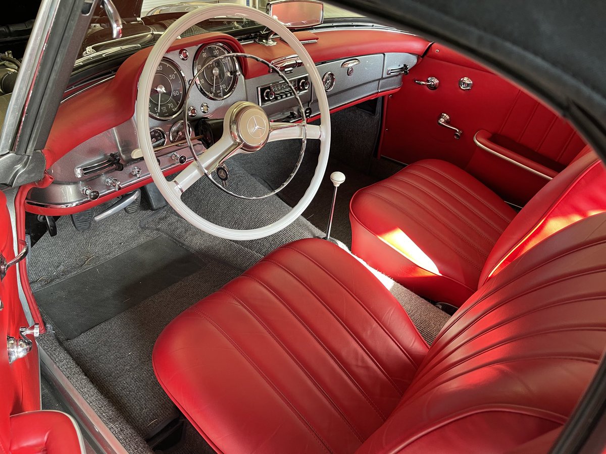 perfectionvalet's tweet image. Talking of beauty… Mercedes 190SL. #pv2021