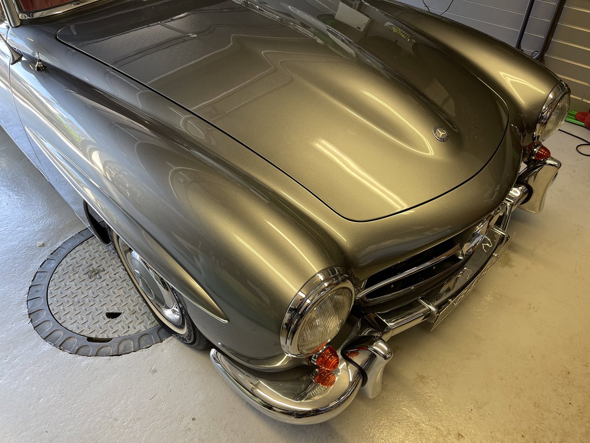 perfectionvalet's tweet image. Talking of beauty… Mercedes 190SL. #pv2021