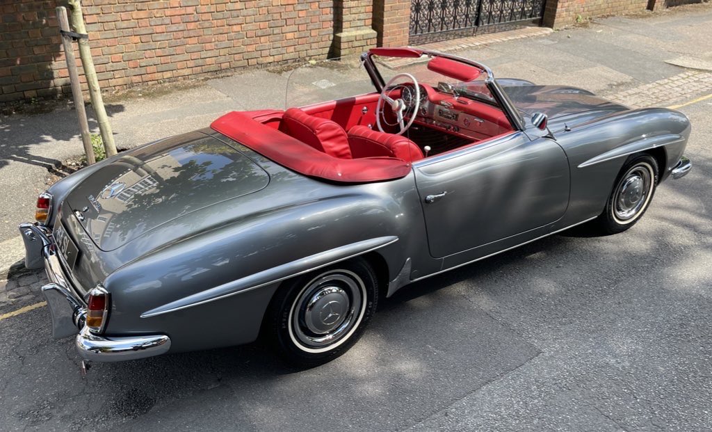perfectionvalet's tweet image. Talking of beauty… Mercedes 190SL. #pv2021