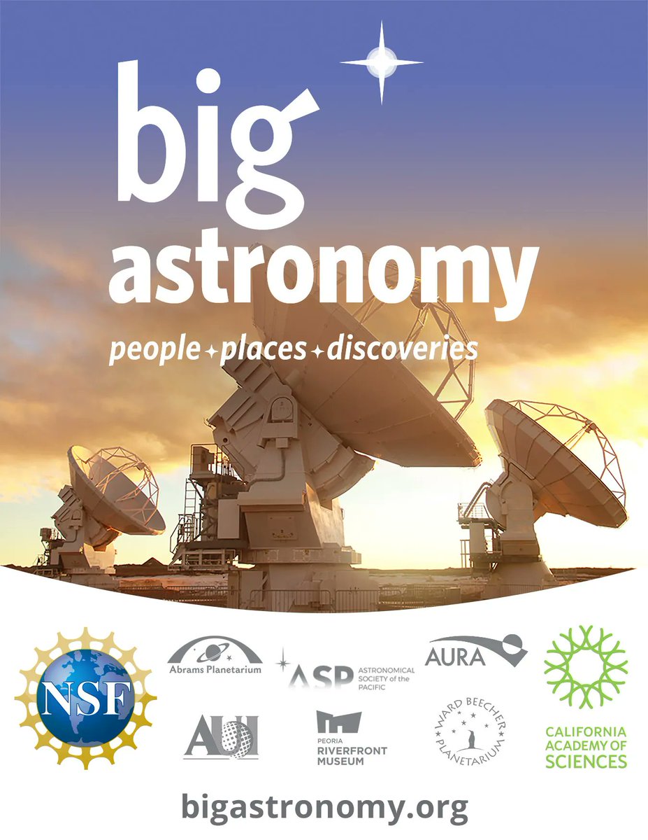#BigAstronomy planetarium show inspires people to pursue #STEMcareers! Explore the world-class observatories nestled in the Andes Mountains and learn why Chile, creates an ideal environment for studying the cosmos. Wanna know more about the show, visit: buff.ly/2TtTwf0
