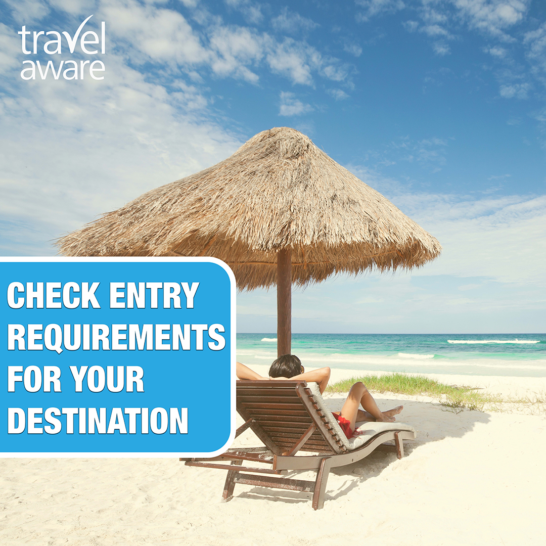 Gatwick_Airport's tweet photo. Check the entry requirements of your destination before you travel. Sign up to email alerts @FCDOtravelGovUK, and get notified with any changes to travel advice.

Select your destination and hit 'Get email alerts' 👇
https://t.co/QbEjfpeJAJ

✅ Check 👜 Prepare 👉 #TravelAware https://t.co/duCRoOy3jj