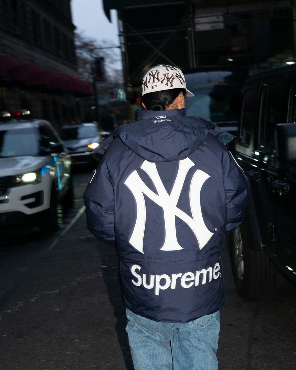 Supreme x Yankees GORE-TEX 700-Fill Down Jacket will be available