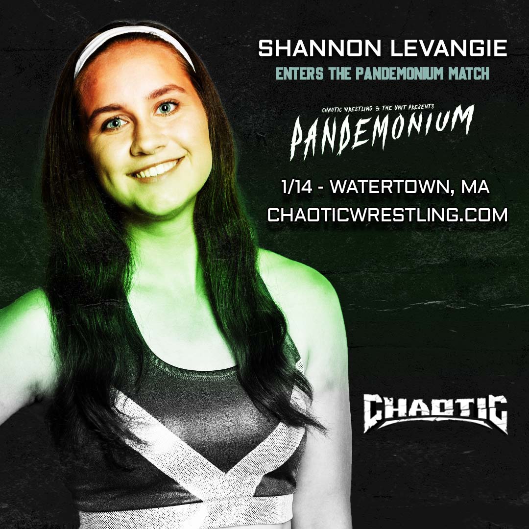 ChaoticWrestlin's tweet photo. The Pandemonium Main Event is filling up!

🔥 @THEACEYROMERO 
🔥 @ShannonLevangie 
🔥 @ManOfSteelMV 

Plenty of spots left 👀

1-14 | Watertown, MA
https://t.co/DZCpSrwiEx

#TheUnitPresents #ChaoticPandemonium https://t.co/KYH30fiaRv