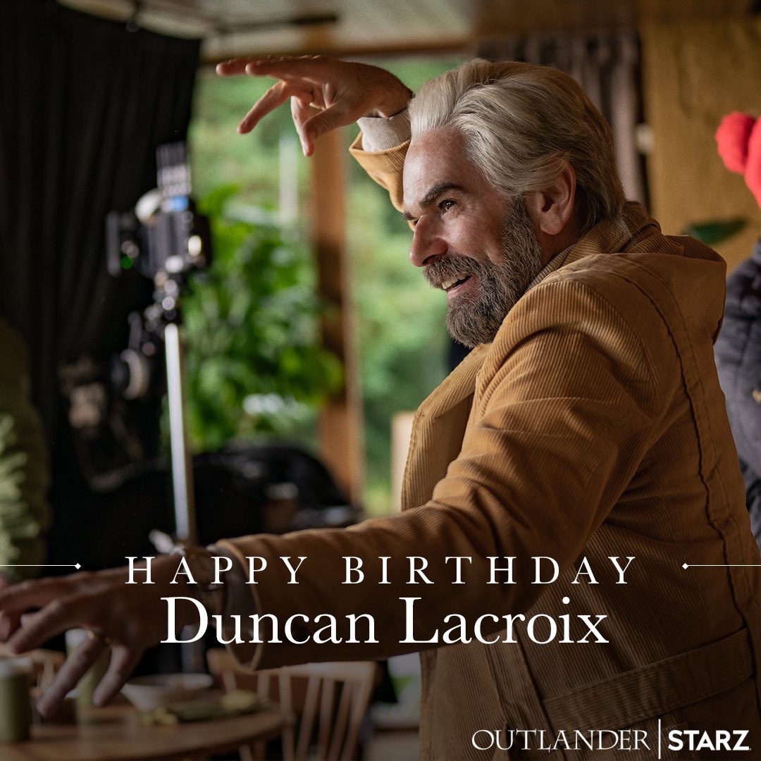 Outlander_STARZ's tweet photo. Today I’m celebrating an all-time great: Mr. Duncan Lacroix! #Outlander https://t.co/zsYHRjXr8V