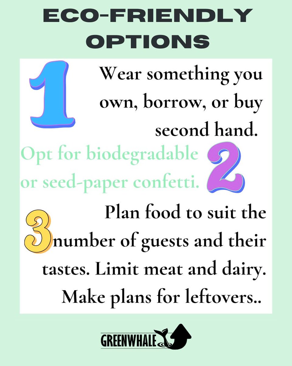 It is time for a little #EcoTrivia in time for #NewYearsEve! How are YOU considering the environment this NYE? Let's share our best ideas with each other.