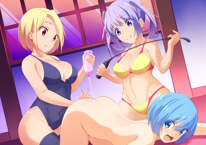 #年の瀬に渾身のイラスト晒すのでフォローしてください

今年描いた同人CG集の中の一枚
自分で描いといてなんだが、紫の髪の毛の子に調教されたい

フォローよろしくおねがいします! 