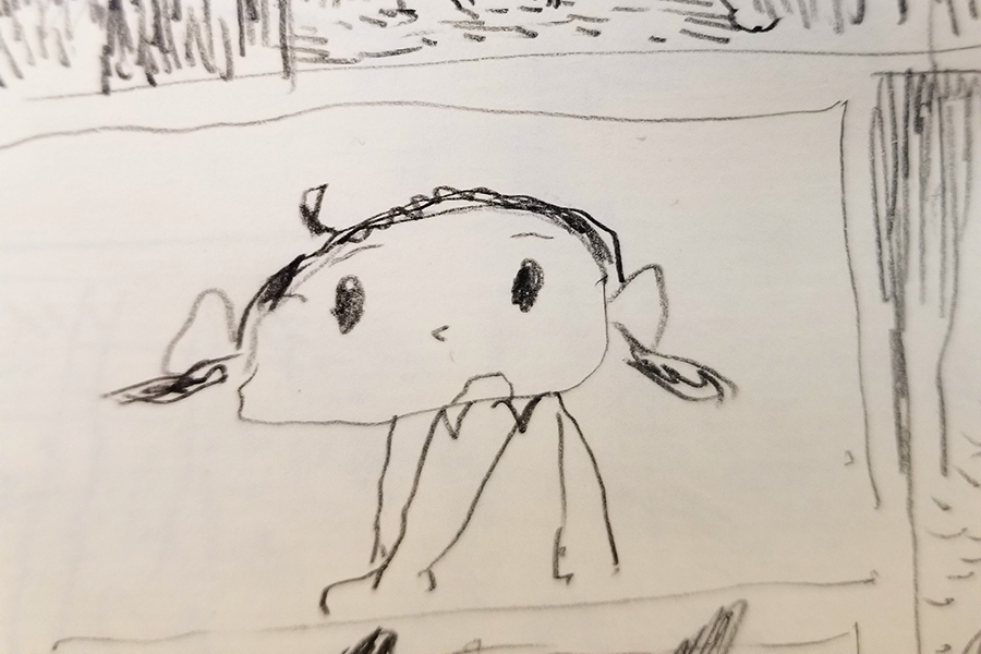 レイヤーごとに違う絵を描くんじゃない 