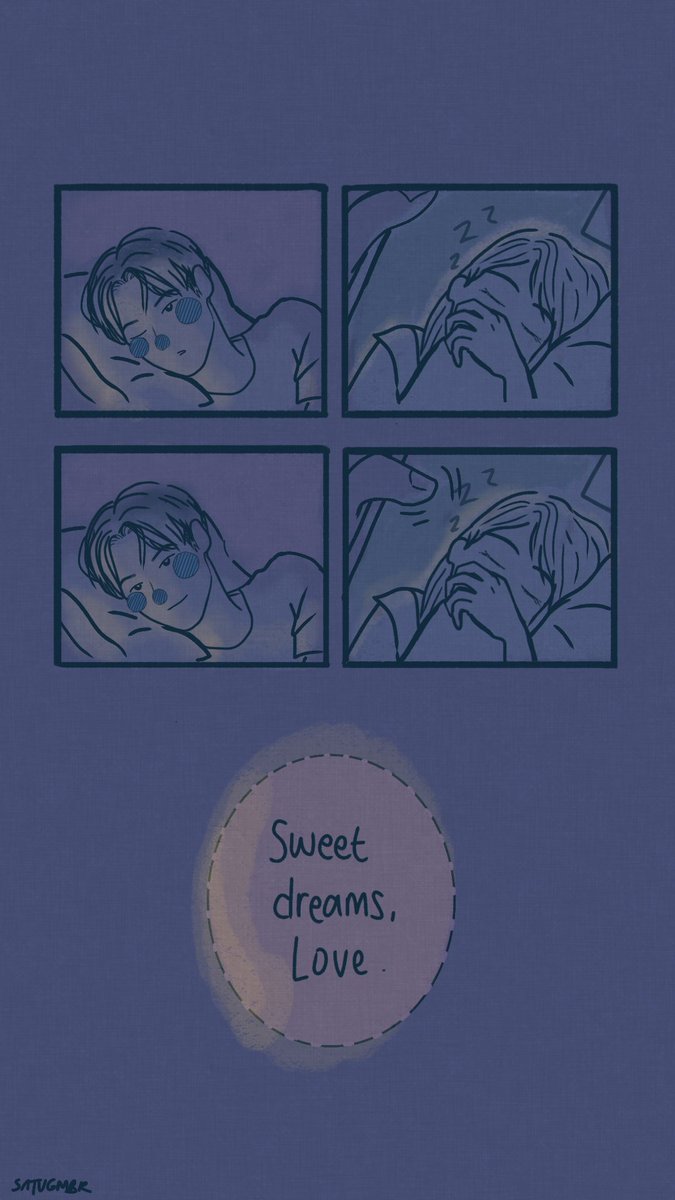 satugambar's tweet photo. good night, 
pjs onetweet au https://t.co/9Pd0AlubS1
