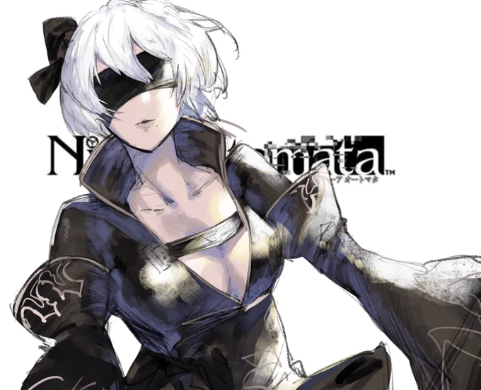 2b#リィンカネ#ニーア#NieRAutomata 