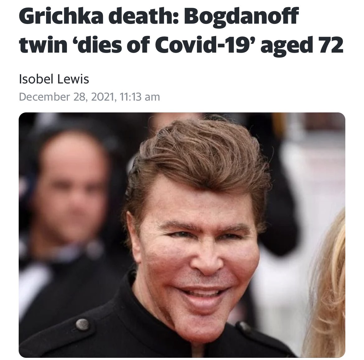 No wonder crypto is dumping. RIP Bogdanoff 🙏