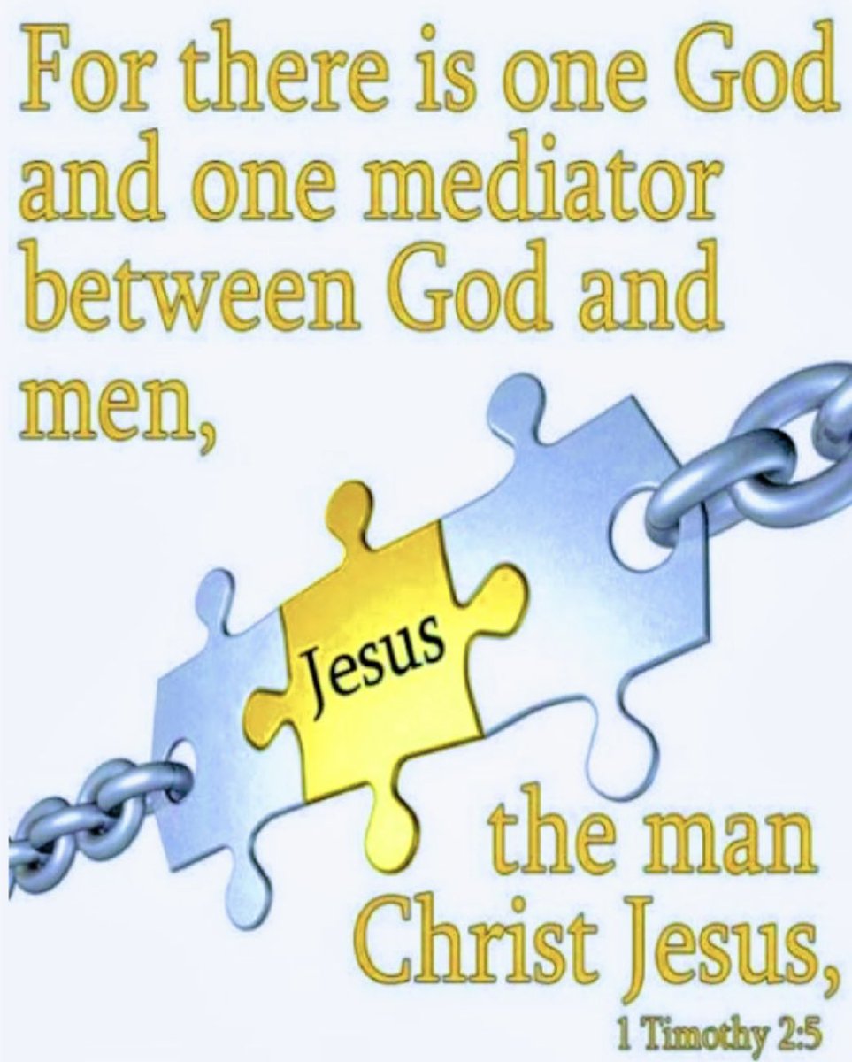 1 Timothy 2:5-6 KJV
For there is one God, and one mediator between God and men, the man Christ Jesus;

Who gave himself a ransom for all, to be testified in due time.