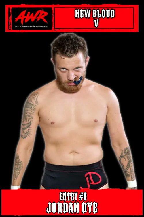 AWRLIFE's tweet photo. #AWR #NewBloodV #Feb19th #IWTV #Entry8 #JordanDye #NewBloodChampionship #Tillberrys #ManiacalCreations #MassageEuphoria https://t.co/WLUSkV2e0d