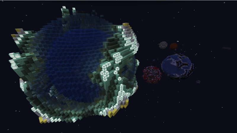 Extreme Survival Giant Planets in Minecraft Marketplace