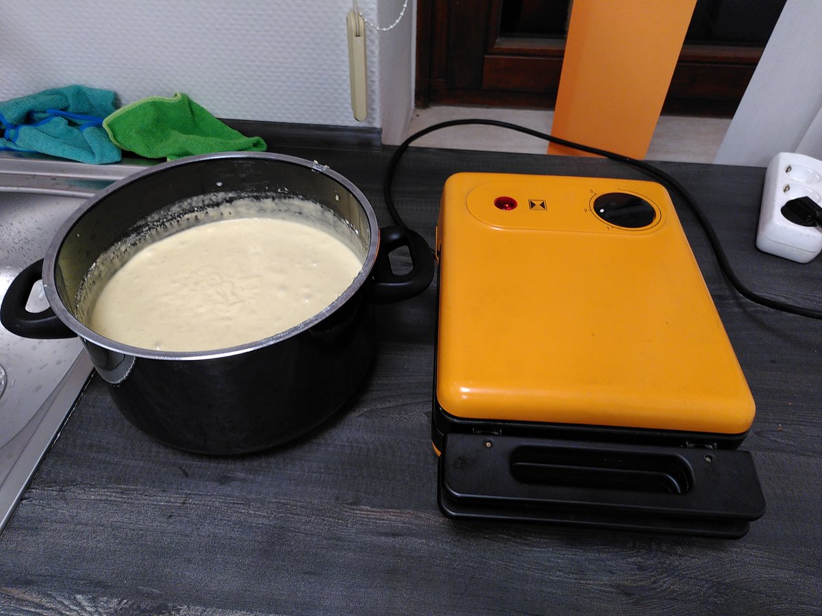 Kein #rc3 ohne Waffeln. /L