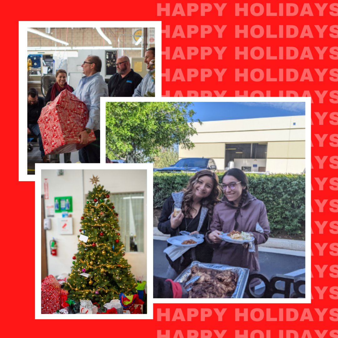 tamshell_corp's tweet photo. Tis the season! #Tamshell employees celebrated this year with a holiday luncheon and a very fun white elephant gift exchange! So much fun to be able to have these traditional events again. Thank you Jim Bones BBQ for the amazing BBQ and feeding our hungry crew. https://t.co/cKGnLdfAdW