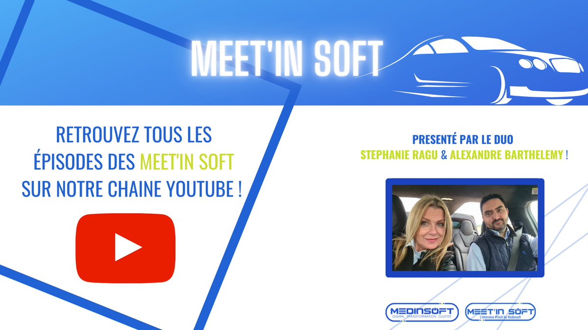 🚗En cette fin d'année 2O21, repartez vous balader en <a href="/Tesla/">Tesla</a> avec <a href="/StephanieRagu/">Stephanie RAGU</a> et Alexandre Barthelemy, qui sont partis à la rencontre de nos adhérents tout au long de l'année !🛣
Retrouvez les #Meetinsoft, les interviews #tech by Medinsoft sur <a href="/youtube/">YouTube</a>👉lnkd.in/e9jpuhC